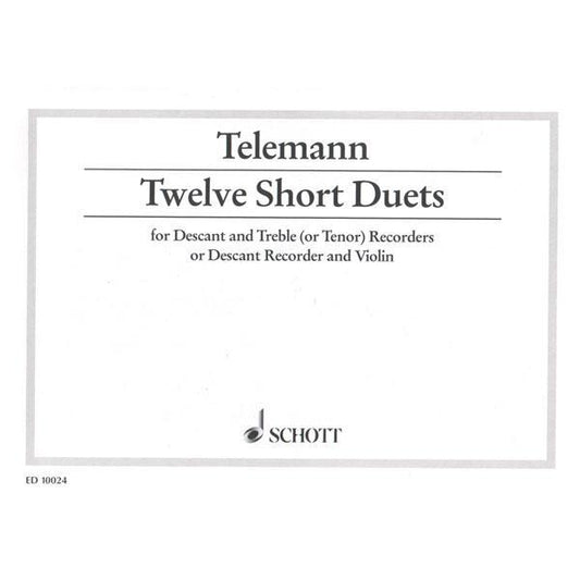 Telemann - 12 Short Duets Media Lark in the Morning   