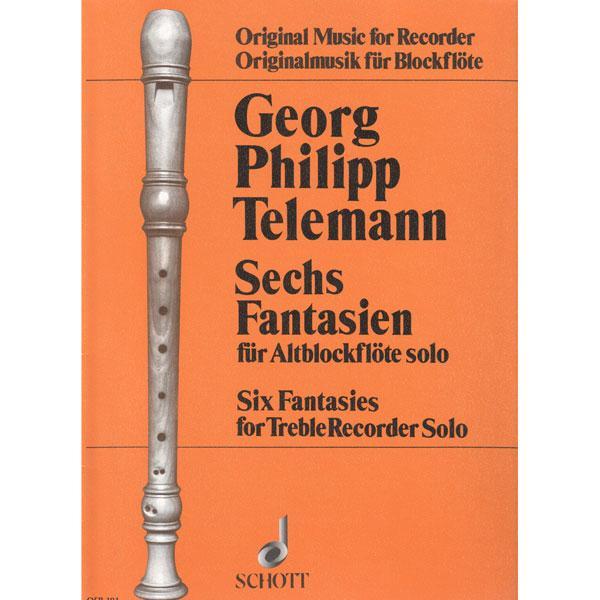 Telemann - 6 Fantasias Media Lark in the Morning   