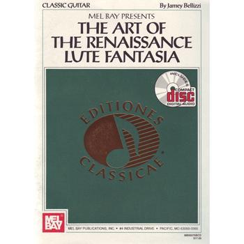 The Art of the Renaissance Lute Fantasia Book/CD Set Media Mel Bay   