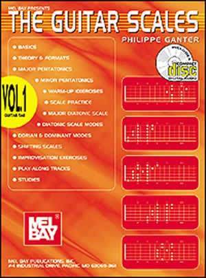 The Guitar Scales Vol. 1  Book/CD Set Media Mel Bay   