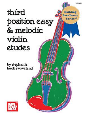 Third Position Easy & Melodic Violin Etudes Media Mel Bay   