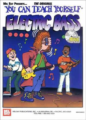 You Can Teach Yourself Electric Bass  Book/CD Set Media Mel Bay   