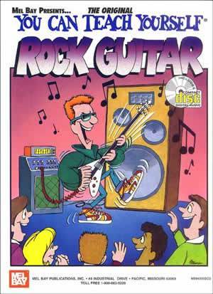 You Can Teach Yourself Rock Guitar  Book/CD Set Media Mel Bay   