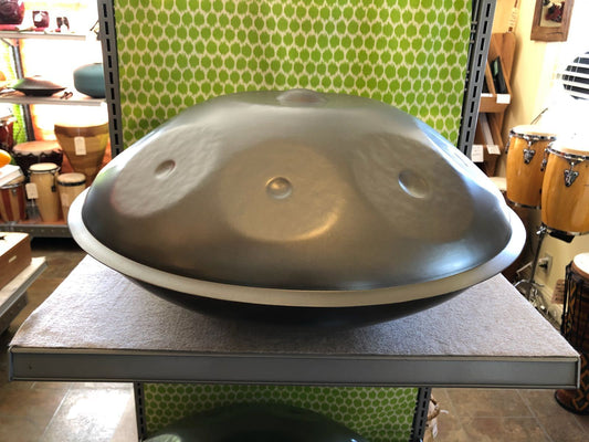 Small Elysium Handpan A Minor, 22 inch Metal Hand Drums Lark in the Morning   