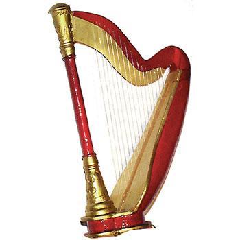 Mini Harp 7” Musical Gifts Lark in the Morning   