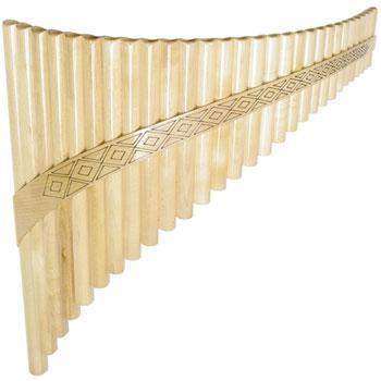 Romanian Panpipe, 29 tubes with bag Panpipes Lark in the Morning   