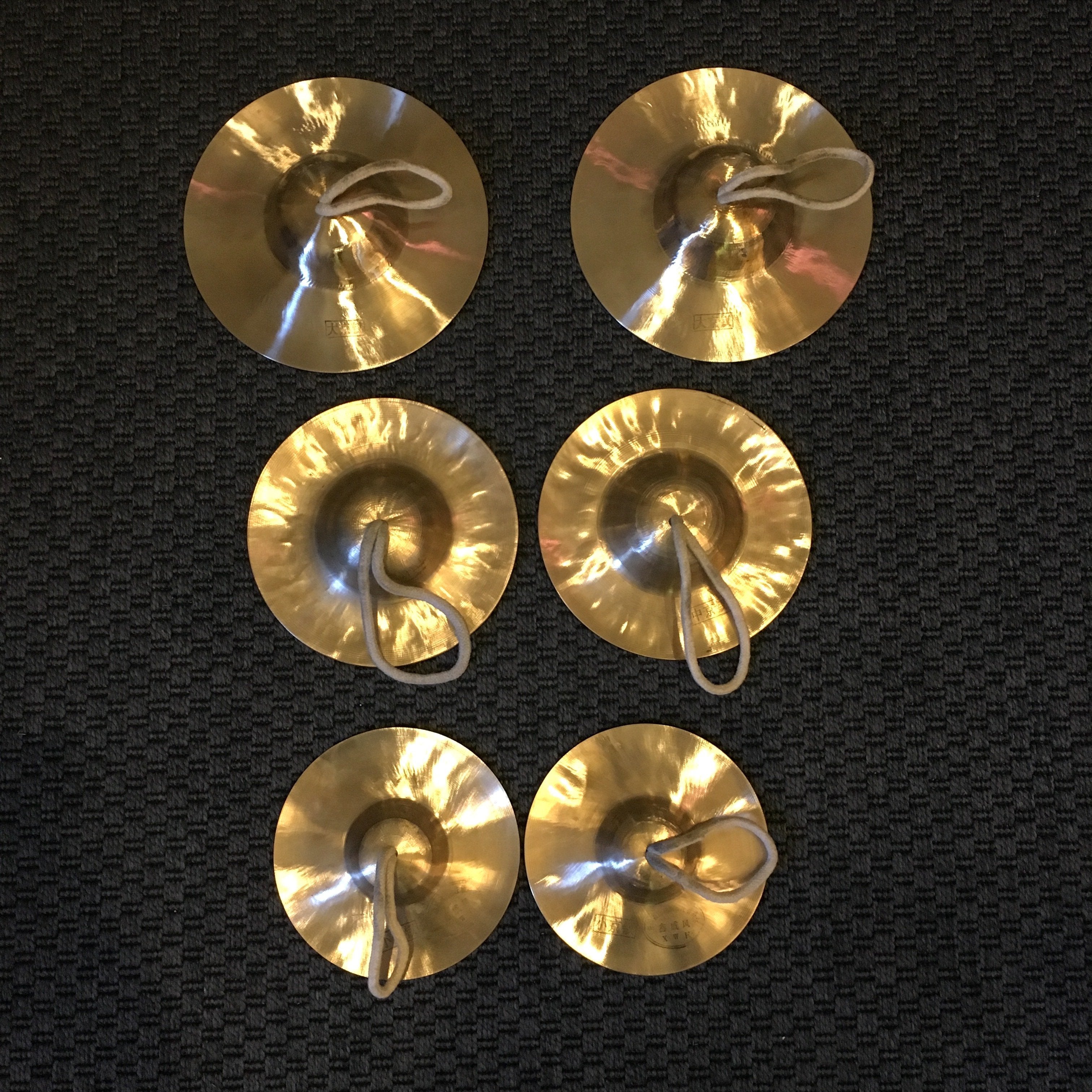 Chinese Brass Cymbals with Straps Pair (6, 7, or 8 Inch) – Lark in the ...