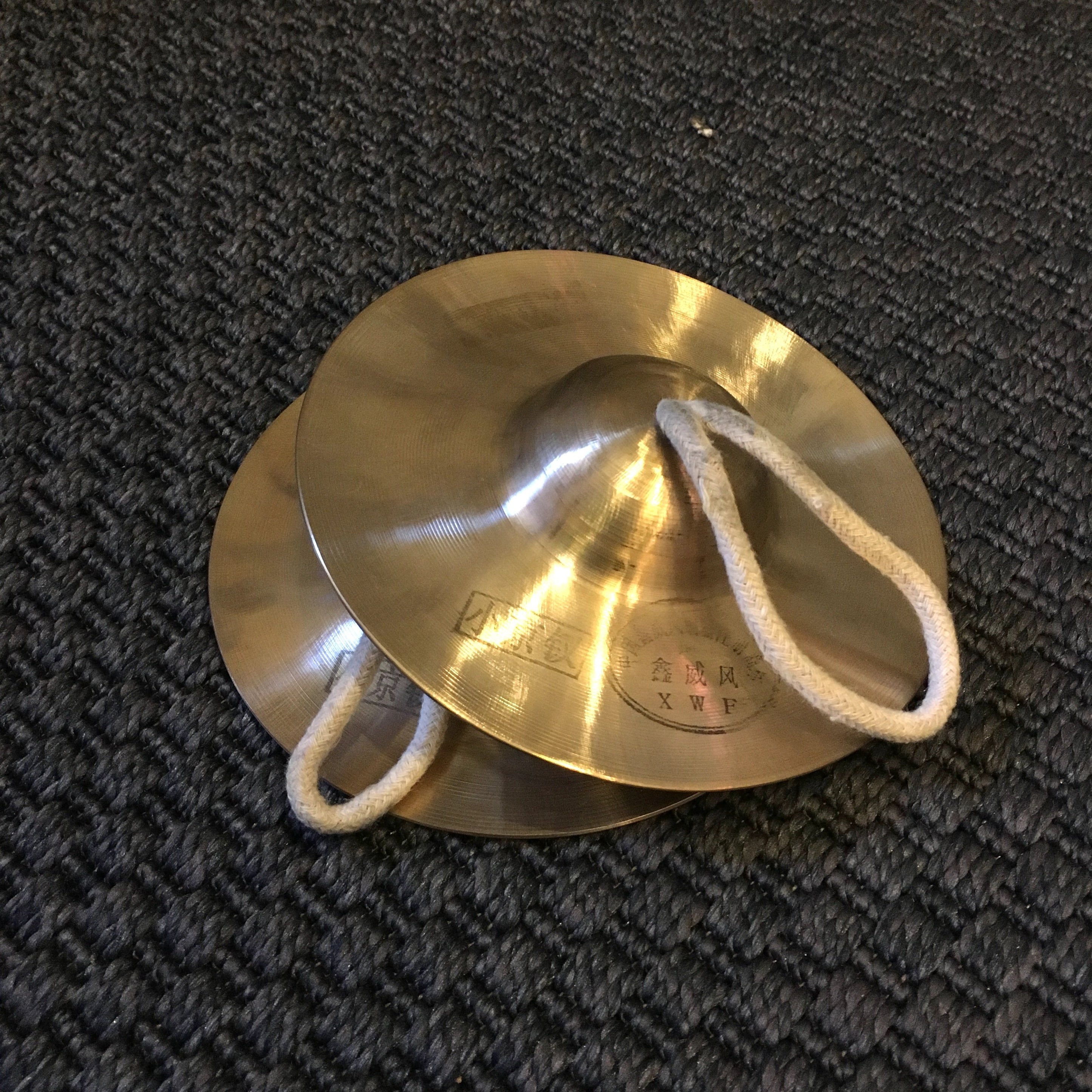Chinese Brass Cymbals with Straps Pair (6, 7, or 8 Inch) – Lark in the ...