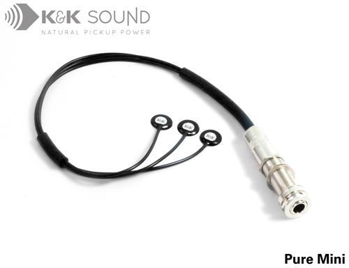 K&K Pure Mini Guitar Transducer Pickups & Transducers K&K Sound   