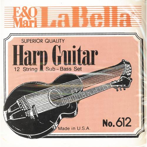 Harp Guitar 12 String Set Accessories_Strings La Bella   