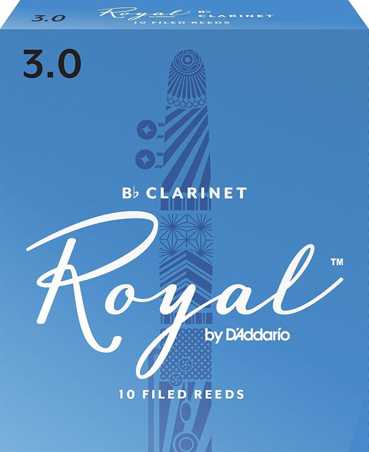 Royal by D'Addario Bb Clarinet Reeds 10-Pack Reeds D'Addario   