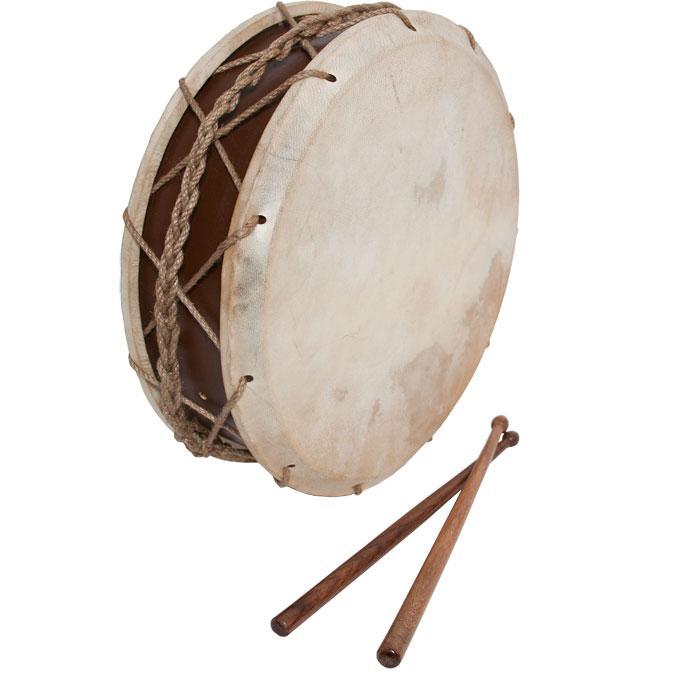 EMS Tabor Drum, 12", with Sticks Tabor Drums Early Music Shop   
