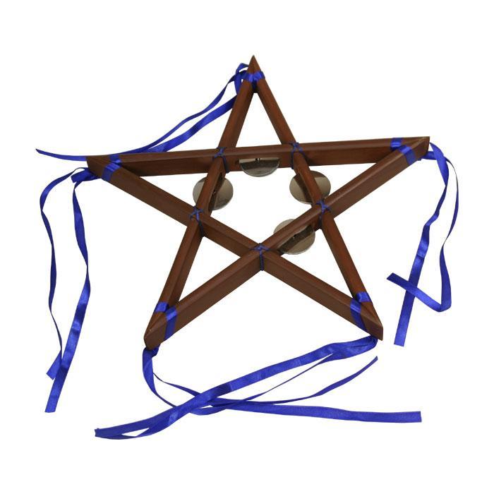 Star Tambourine, 5 Pointed Tambourines Mid-East   
