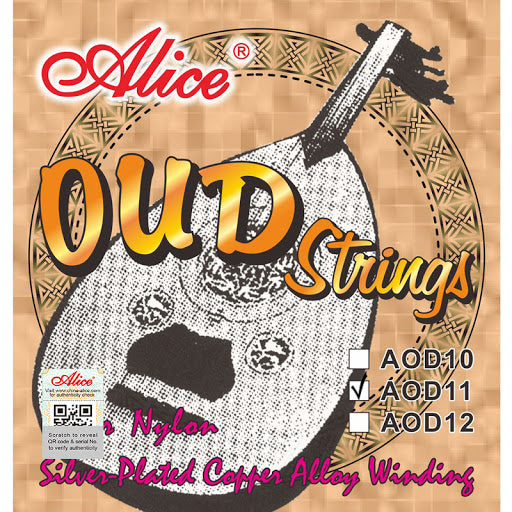 Alice 11-String Oud Strings Accessories_Strings Alice   